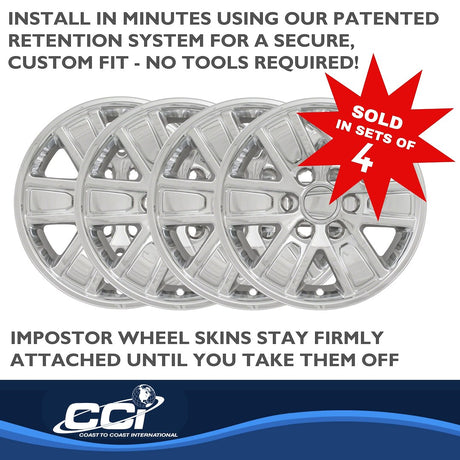 Product of Coast To Coast IWCIMP391X Silver Set Of 4 