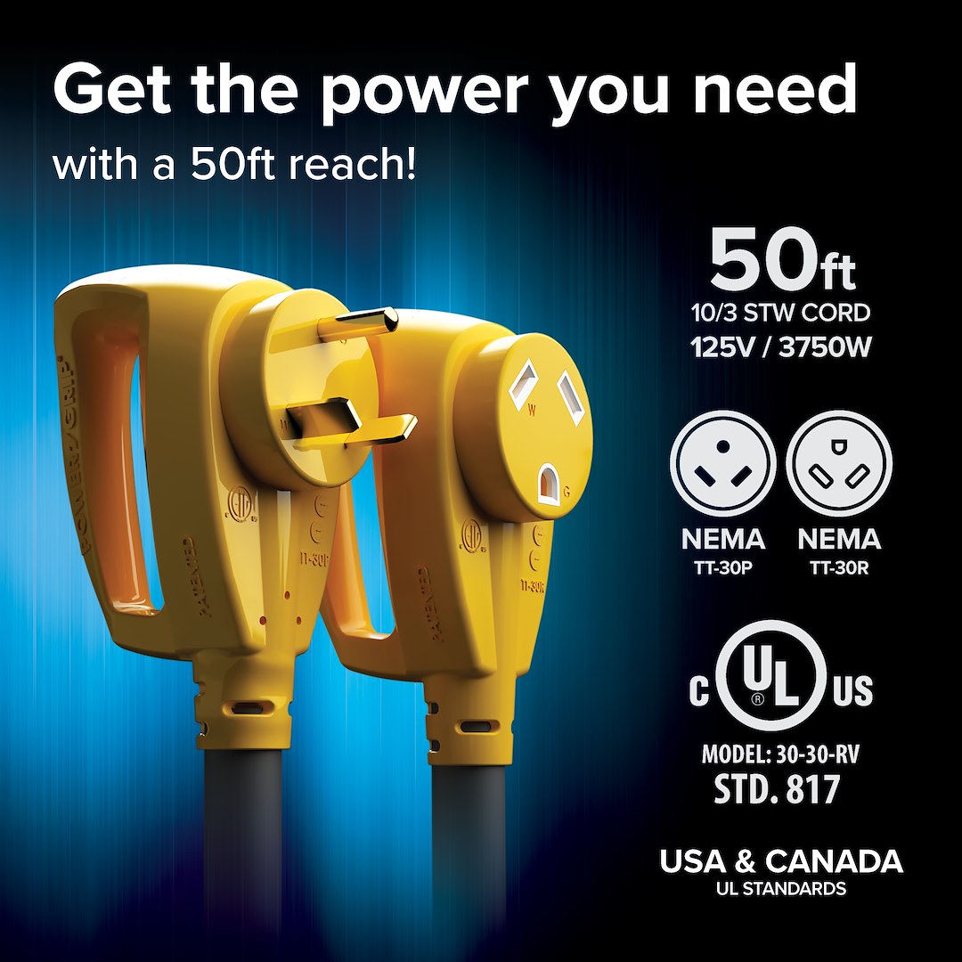 Product of Camco 55197 Power Cord