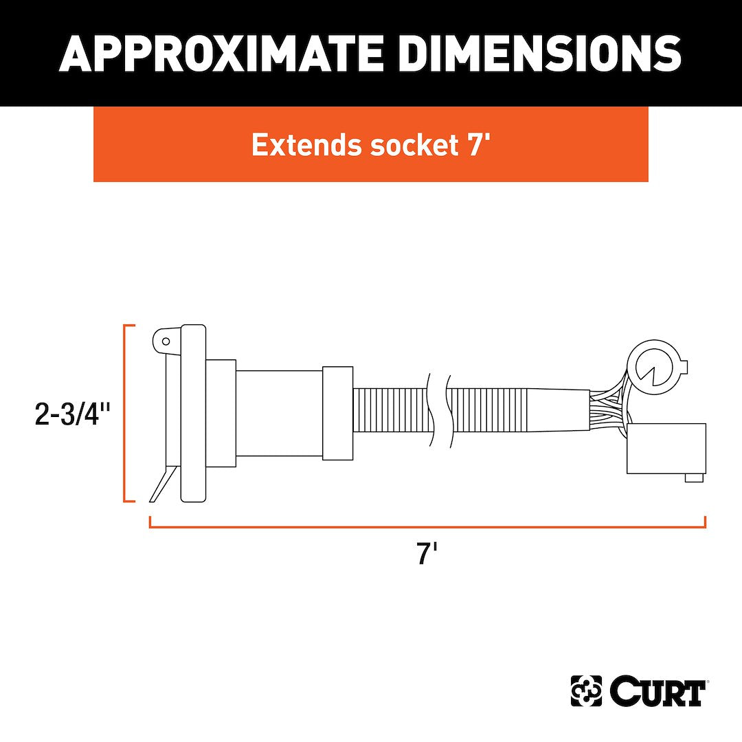 Curt 56070 Trailer Wiring Connector Extension||56070_3008x1990_Ca.Jpg||93||c9356070||1346617
