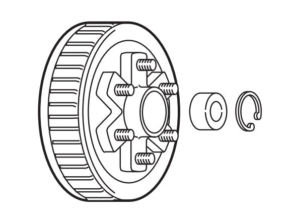 Dexter Axle 008-388-80 Trailer Axle Hub||008-388-80.Jpg||85||d6g838880||2214729