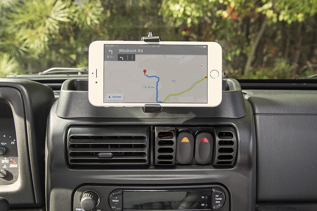 Rugged Ridge 13551.19 Cell Phone Mount||13551_19_Installed2.Jpg||88||o311355119||1568100