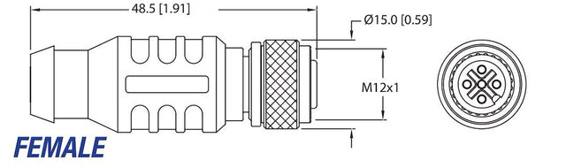 Product of Maretron Tr-Cf Micro Termination Resistor