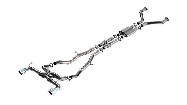 Product of Borla 140930 ATAK ® Series Cat Back System Dual Exhaust System Kit 
