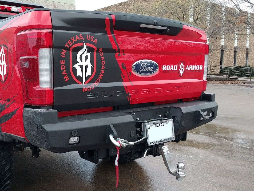 Product of Road Armor 617RRB Stealth Steel Satin Powder Coated Bumper 