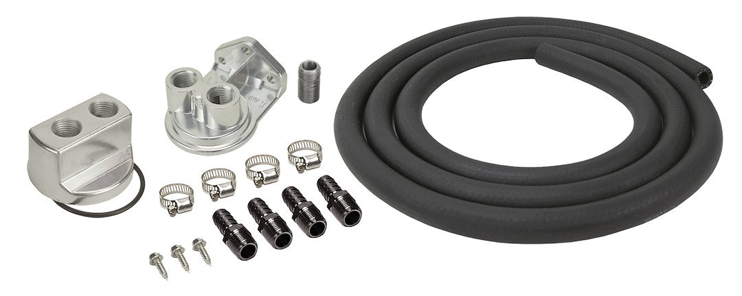 Product of Derale 15715 Oil Filter Relocation Kit