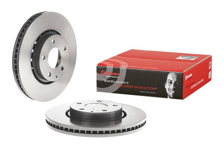 Product of Brembo 09D62811C02 Vented 1 Piece Brake Rotor 