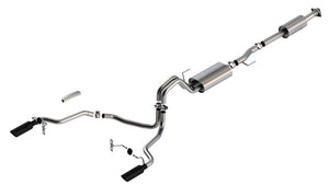 Product of Borla 140878BC S-Type Cat Back System Single Exhaust System Kit 