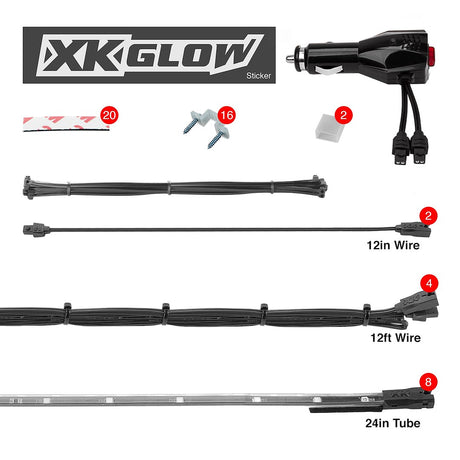 Xk Glow Xk041002-G Multi Purpose Light - Led||xk041002.Jpg||85||xkg041002g||1793176
