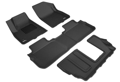 Product of 3D Mats KAGU L1GM02101509 Black Thermoplastic Rubber Of Carbon Fiber Texture Floor Liner 