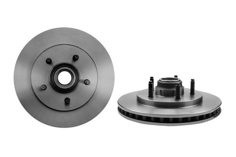 Product of Brembo 09881480C02 Vented 1 Piece Brake Rotor 