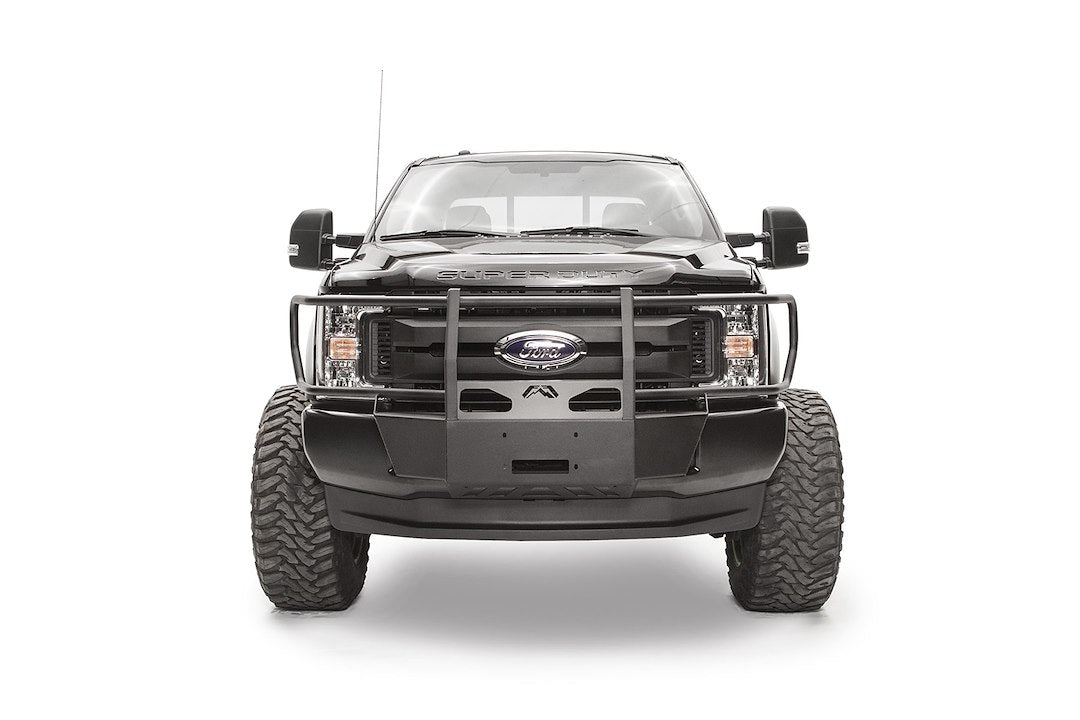 Product of Fab Fours FS17-N4170-1 Fixed Front Bumper Mount Winch Mount for Up To 16500 Pound Winch 
