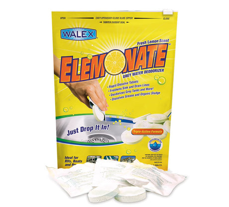 Product of Walex ELEMBG Lemon Waste Holding Tank Treatment for 50 Gallon Tanks 