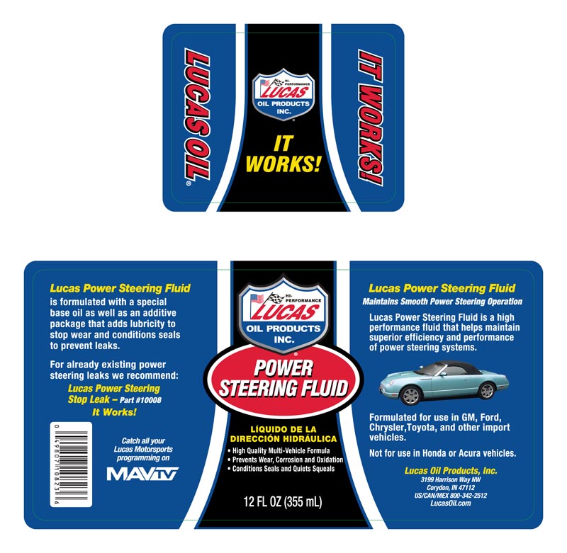 Lucas Oil 10823 Power Steering Fluid||10823_1.Jpg||86||l4410823||901032