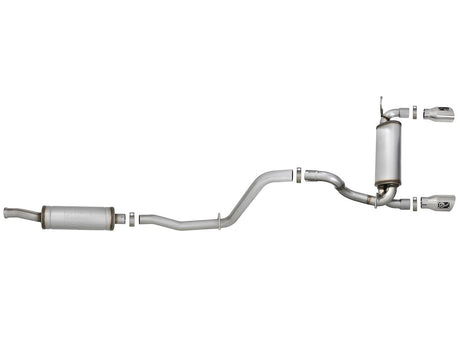 Product of Advanced FLOW Engineering 49-48066-P Rebel Cat-Back System Single Exhaust System Kit 