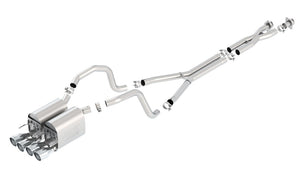 Product of Borla 140453 ATAK ® Series Cat Back System Dual Exhaust System Kit 