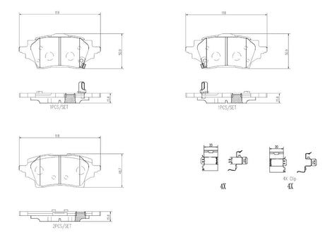 Brembo P83178n Brake Pad||p83178n.Jpg||85||brmp83178n||1709941