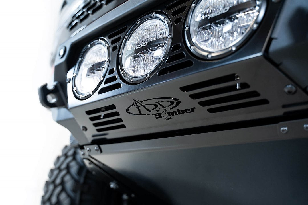 Product of Addictive Desert Designs F230194130103 Bomber Steel Powder Coated Bumper 