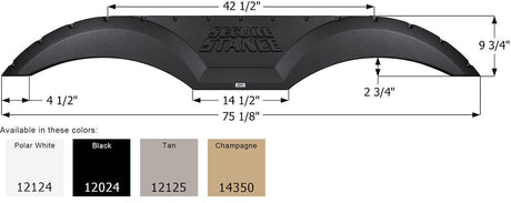 Product of Icon 14350 Fender Skirts Rv