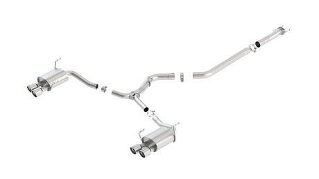 Product of Borla 140595 S-Type Cat Back System Single Exhaust System Kit 