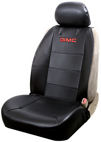 Product of Plasticolor 008580R01 Black With Red Logo Vinyl Seat Cover 