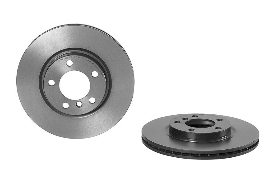 Product of Brembo 09B63811C02 Vented 1 Piece Brake Rotor 