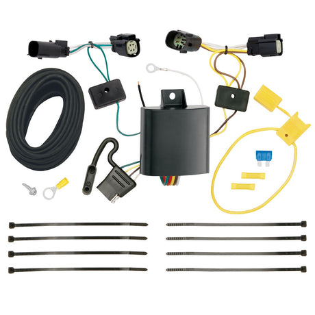 Product of Tekonsha 118643 Vehicle End 4 Flat Trailer Wiring Connector 