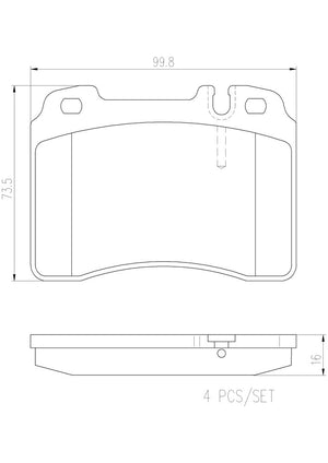 Brembo P50022n Brake Pad||p50022n-D.Jpg||86||brmp50022n||1083191