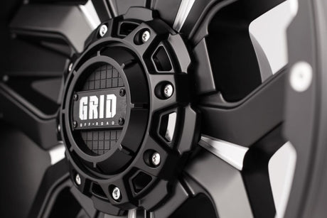Product of Grid Wheels 20x9 Black With Natural Accents Wheel - Not Applicable Bolt Pattern 