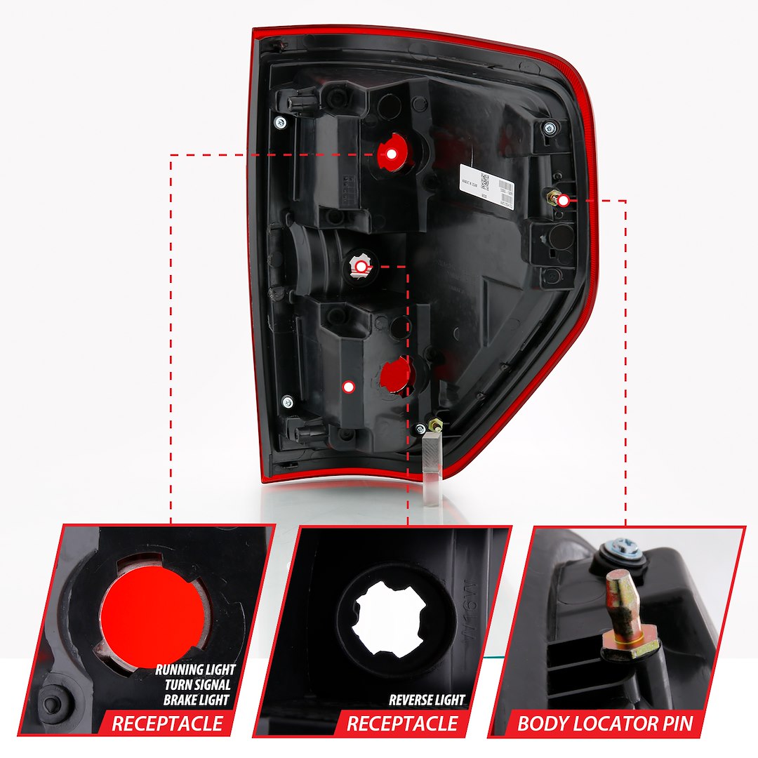 Product of ANZO USA 311299 Tail Light Assembly 