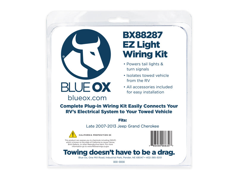 Product of Blue Ox Bx88287 Towed Vehicle Wiring Kit