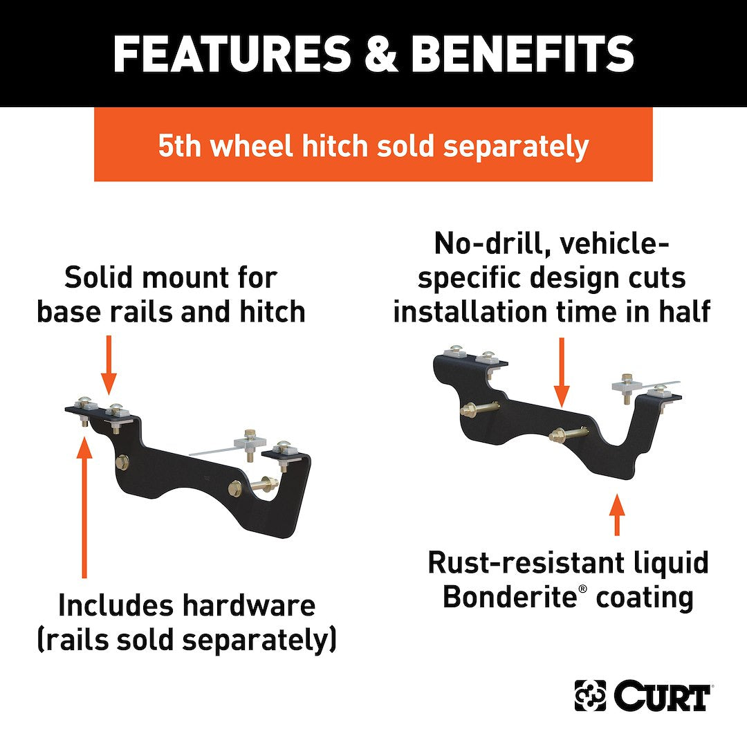 Curt 16432 Fifth Wheel Trailer Hitch Mount Kit||16432_3008x1990_Fa.Jpg||86||c9316432||1679256