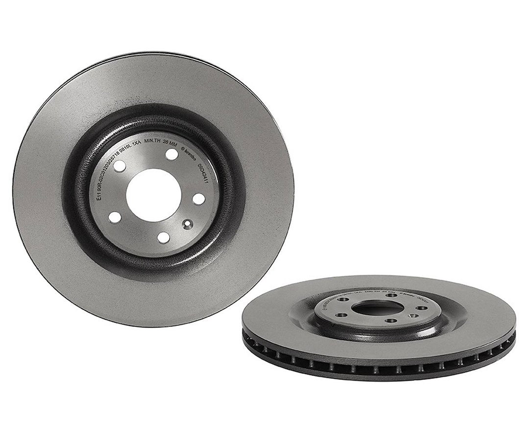 Product of Brembo 09D42411C02 Vented 1 Piece Brake Rotor 