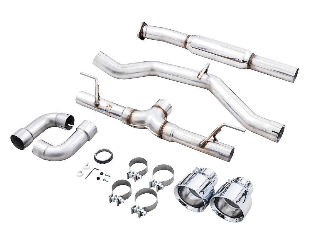 Product of AWE Tuning 3020-32279 Track Edition Cat-Back System Exhaust System Kit 