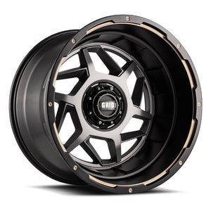 Product of Grid Wheels 20x9 Anthracite With Black Lip Wheel - 6x5.31 Bolt Pattern 