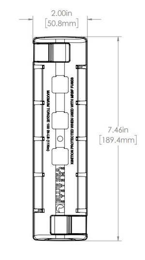 Product of Blue Sea 5196-Bss Fuse Block