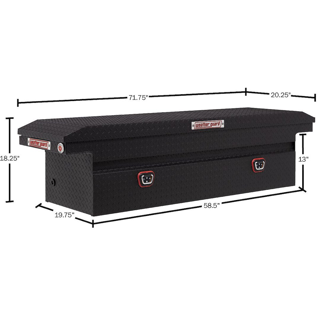 Product of Weather Guard (Werner) 121-52-04 Low Profile Toolbox 