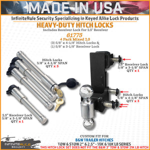Infiniterule 61775-S Trailer Hitch Pin||61775-S_1.Jpg||86||inf61775s||2254517