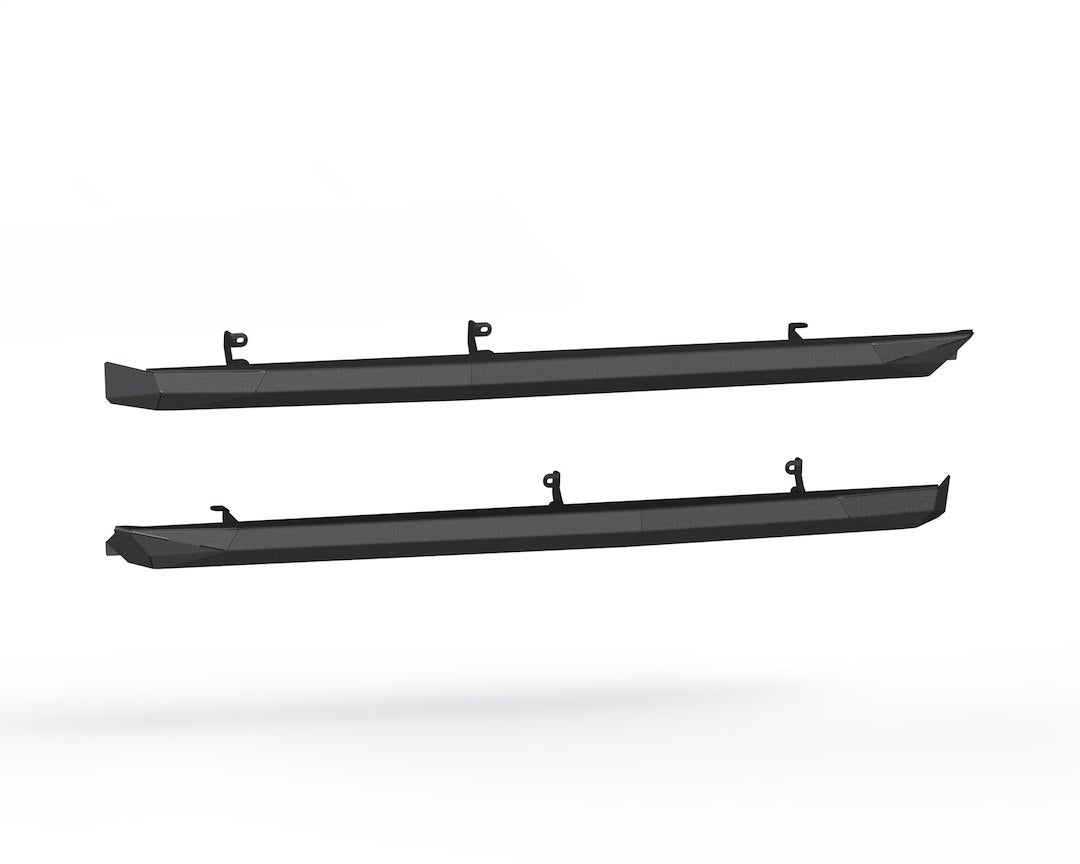 Product of Road Armor 6213ARG4B Black Steel Tubular Rocker Panel Guard 