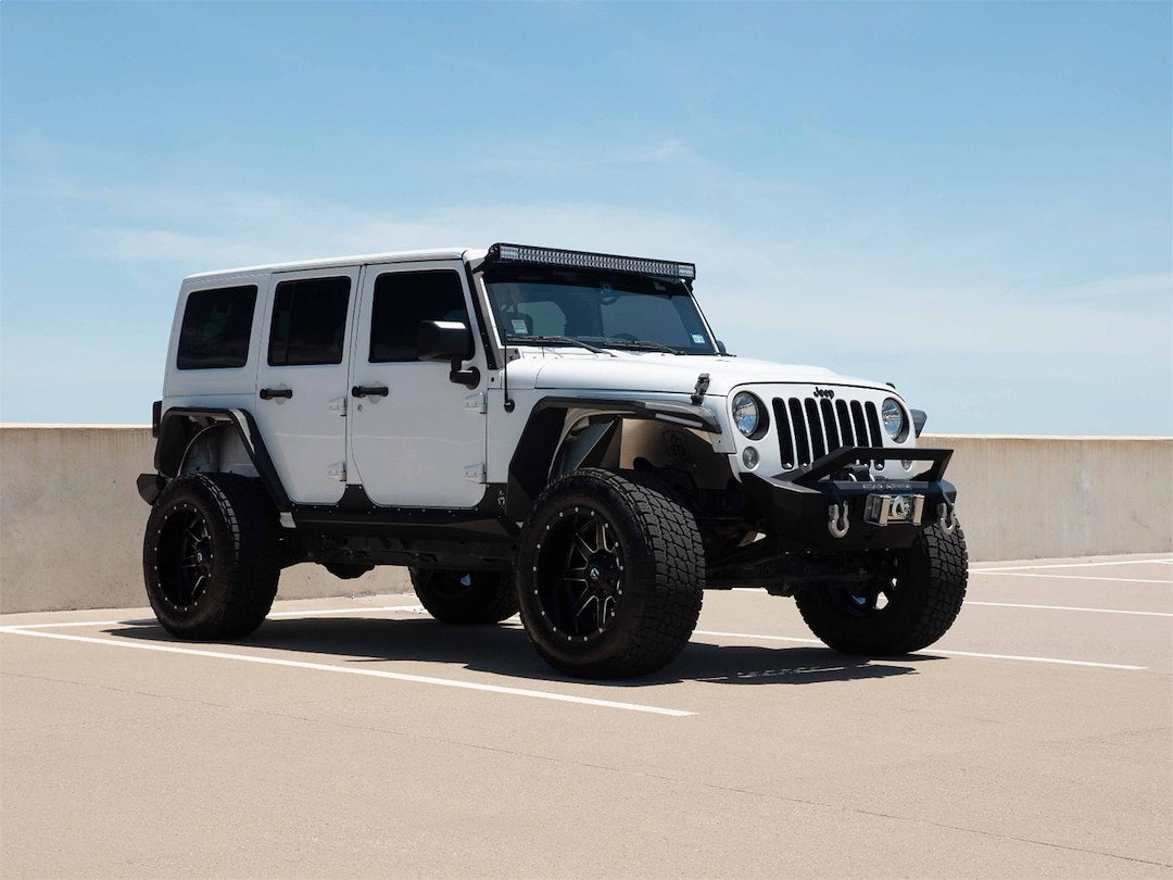 Product of Road Armor 507AFR0B Non-Exposed Fasteners Black Fender Flare - 