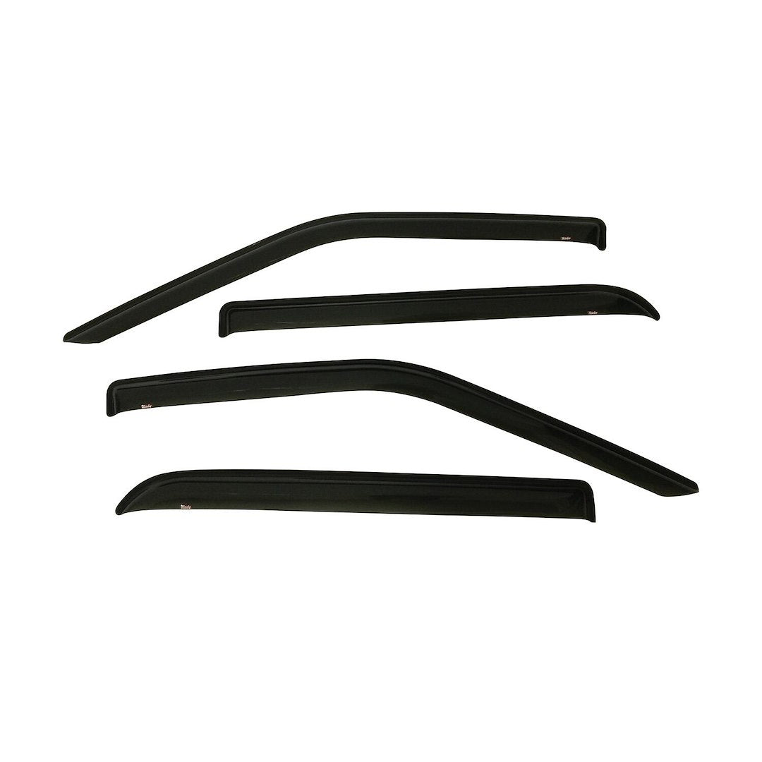 Product of Westin Automotive 72-37444 Wade Wind Deflectors - Slim Design Outside Channel Rainguard 