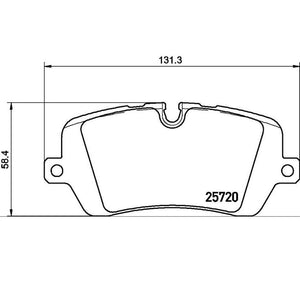 Product of Brembo P44021 Brake Pad - Set Of 4 