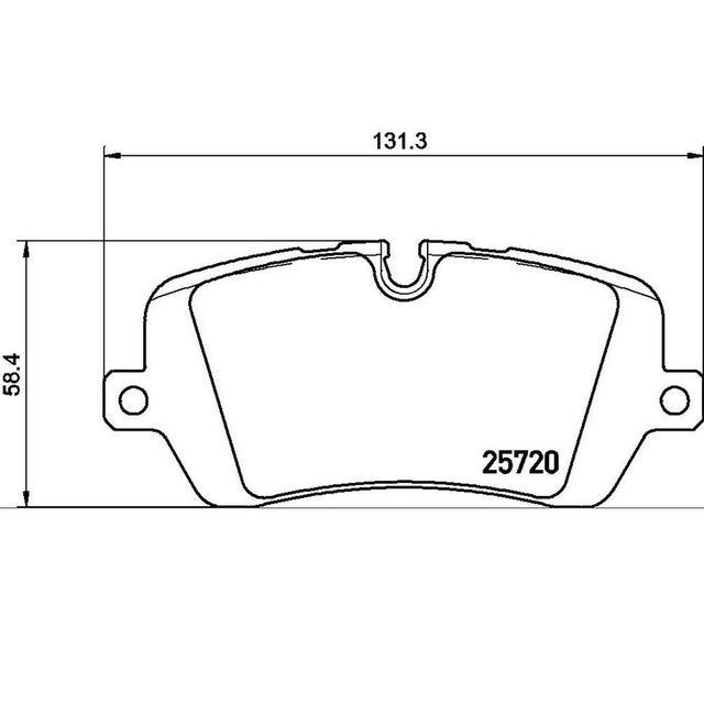 Product of Brembo P44021 Brake Pad - Set Of 4 