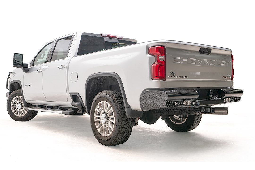 Product of Fab Fours CH20-T4950-1 Black Steel Steel Powder Coated Bumper 