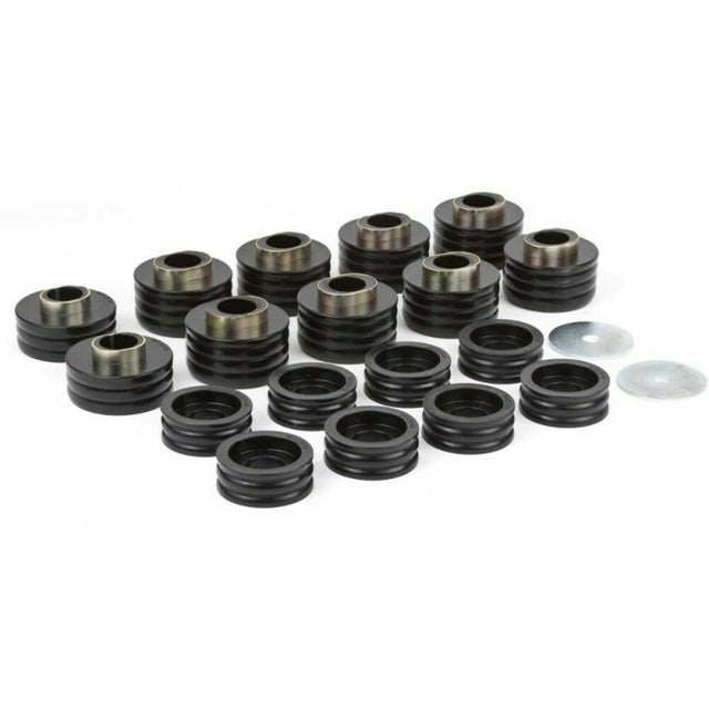 Product of Daystar KF04050BK Black Polyurethane Body Mount Bushings 