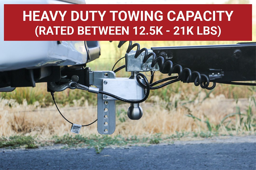Product of Weigh Safe LTB8-2-KA 2 Inch Receiver Trailer Hitch Ball Mount 