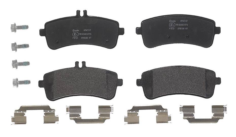 Product of Brembo P50125 Brake Pad - Set Of 4 