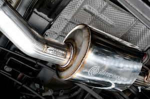 Product of AWE Tuning 3015-23103 Tread Edition Cat-Back System Single Exhaust System Kit 