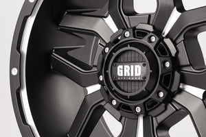 Product of Grid Wheels 17x9 Black With Natural Accents Wheel - Not Applicable Bolt Pattern 