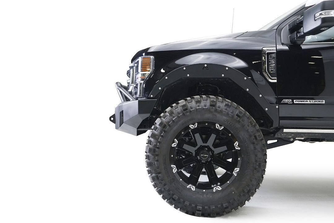 Product of Fab Fours FS17-A4162-1 Premium Steel Powder Coated Bumper 
