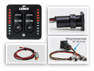 Product of Lenco 15170-001 Boat Trim Tab Switch